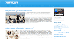 Desktop Screenshot of jaimelago.org